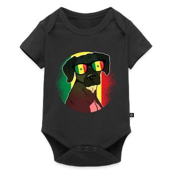 Senegal - Baby Premium short-sleeve bodysuit - black - Front