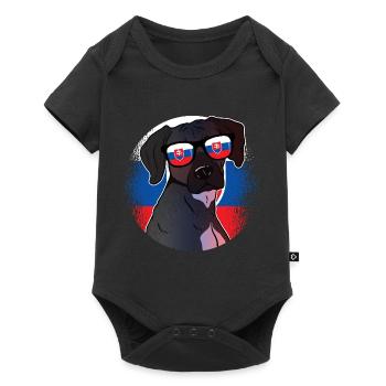 Slovakia - Baby Premium short-sleeve bodysuit - black - Front