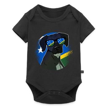 Solomon Islands - Baby Premium short-sleeve bodysuit - black - Front