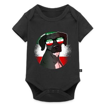 Somaliland - Baby Premium short-sleeve bodysuit - black - Front