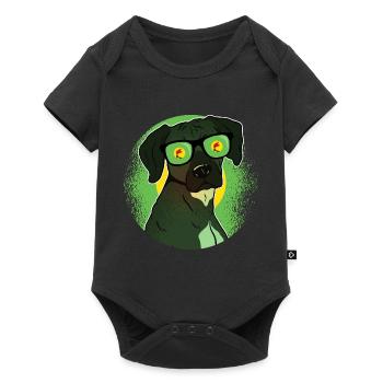 Zaïre - Body à manches courtes Premium Bébé - noir - Devant