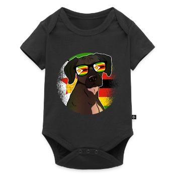 Zimbabwe - Body à manches courtes Premium Bébé - noir - Devant