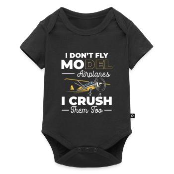 Modèles réduits d’avions Hobby Modellbau - Body à manches courtes Premium Bébé - noir - Devant