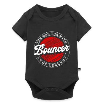 Security Bodyguard Supervisor - Baby Premium short-sleeve bodysuit - black - Front