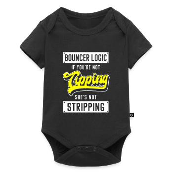 Security Club Party - Baby Premium short-sleeve bodysuit - black - Front