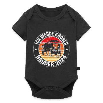 Big Brother 2024 - Baby Premium short-sleeve bodysuit - black - Front
