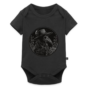 Plague Doctor Gothique Mort Steampunk Halloween - Body à manches courtes Premium Bébé - noir - Devant