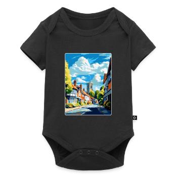 Sevenoaks England Uk Travel Poster Souvenir WPA - Baby Premium short-sleeve bodysuit - black - Front