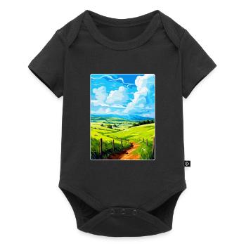 Sperrin Uk Vintage Travel Poster Souvenir WPA - Baby Premium short-sleeve bodysuit - black - Front