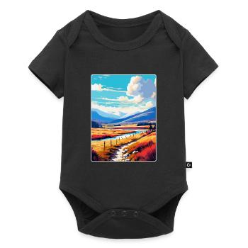 Cairngorms Scotland Uk Travel Poster Souvenir WPA - Baby Premium short-sleeve bodysuit - black - Front