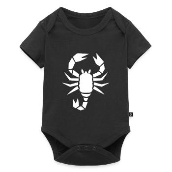 Abstract Scorpio Zodiac Animal Art - Baby Premium short-sleeve bodysuit - black - Front