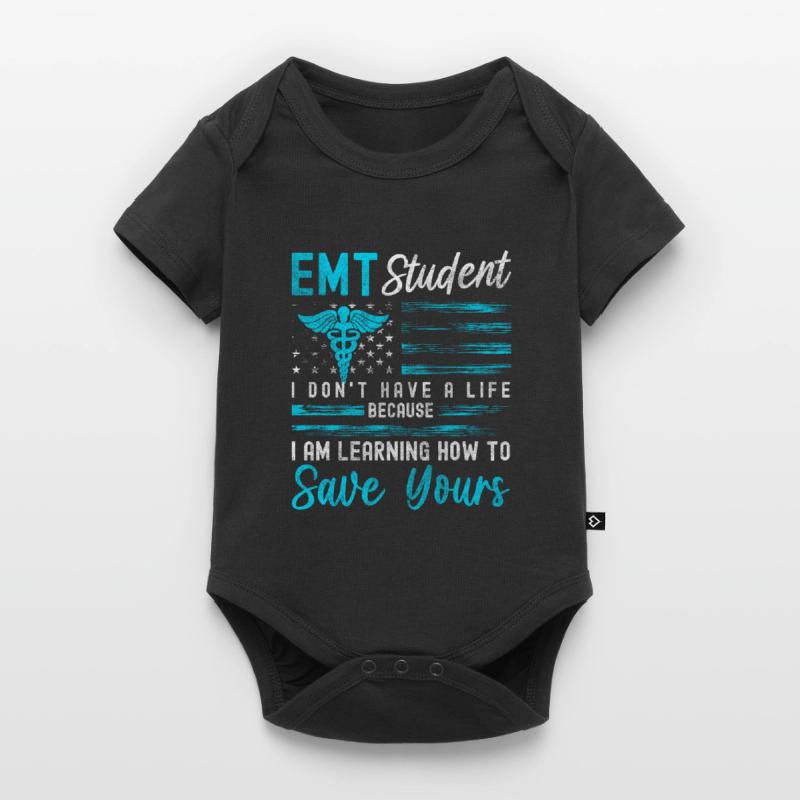 Student Uni Computer Lehrer Baby Premium Kurzarmbody