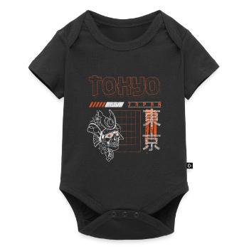 Tokyo Travel Japonais - Body à manches courtes Premium Bébé - noir - Devant