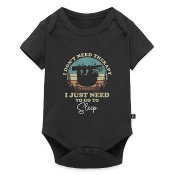 Sleeping Dream Pillow - Baby Premium short-sleeve bodysuit - black - Front