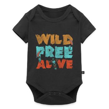 Totem Ritual Aztec - Baby Premium short-sleeve bodysuit - black - Front