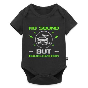 Electric Car Vehicle Modern - Baby Premium short-sleeve bodysuit - black - Front
