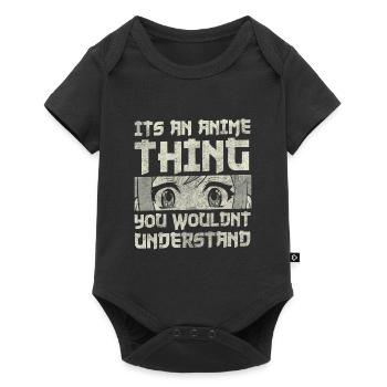 Disguise Anime Gamer Cute - Baby Premium short-sleeve bodysuit - black - Front