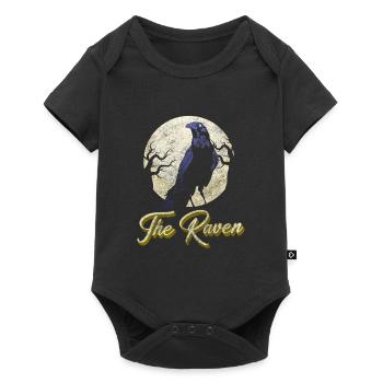 Crow Fog Crow Viking Runes - Body à manches courtes Premium Bébé - noir - Devant