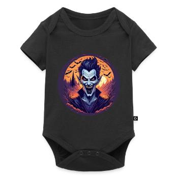 Gruseliges Halloween-partykostüm Vampir - Baby Premium short-sleeve bodysuit - black - Front