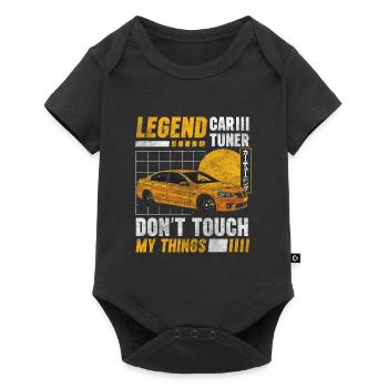 Tuning Motorsport Engine - Baby Premium short-sleeve bodysuit - black - Front