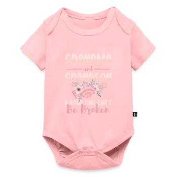 Grands-parents Hôtel Bébé - Body à manches courtes Premium Bébé - rose - Devant