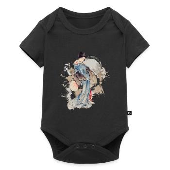 Asia Dragon Legends Fairy Tales - Baby Premium short-sleeve bodysuit - black - Front