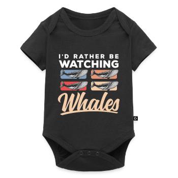 Sea Fish Animal Welfare - Baby Premium short-sleeve bodysuit - black - Front