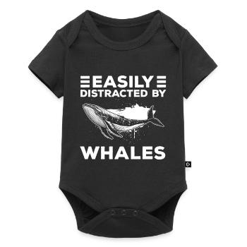Sea Water Environmental Protection - Baby Premium short-sleeve bodysuit - black - Front
