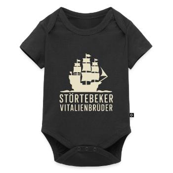 Störtebeker Störtebecker Victual Brothers Pirates - Baby Premium short-sleeve bodysuit - black - Front