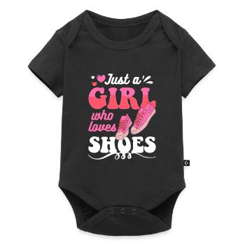 Shoe Lover Design - Baby Premium short-sleeve bodysuit - black - Front