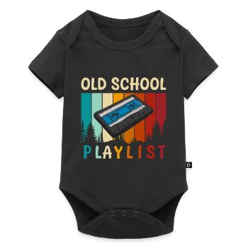 Cassette Old Vintage Limited Edition - Baby Premium short-sleeve bodysuit - black - Front