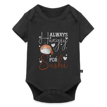 Barre japonaise Soy Nori - Body à manches courtes Premium Bébé - noir - Devant