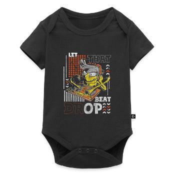 Disc Jockey Music Crowd Life - Baby Premium short-sleeve bodysuit - black - Front