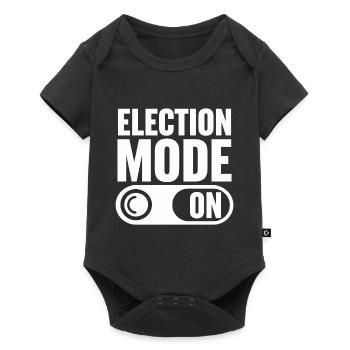 Election Mode On - Baby Premium short-sleeve bodysuit - black - Front
