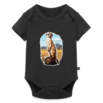 Suricate - Body à manches courtes Premium Bébé - noir - Devant