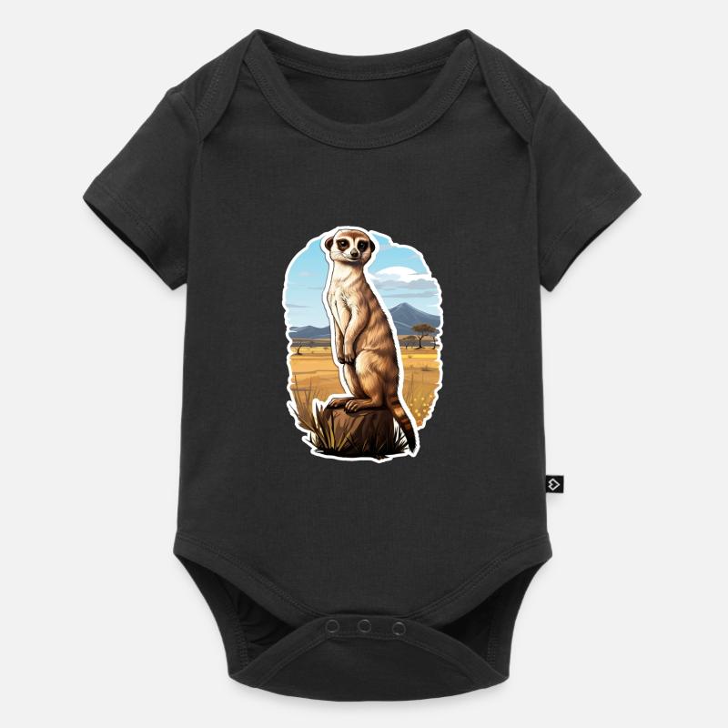 Suricate - Body à manches courtes Premium Bébé - noir