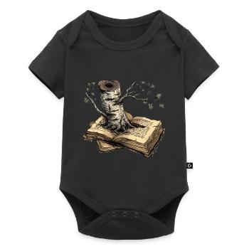 Lire - Body à manches courtes Premium Bébé - noir - Devant