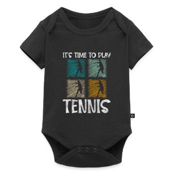 Tennis Hobby Winner Serve - Body à manches courtes Premium Bébé - noir - Devant