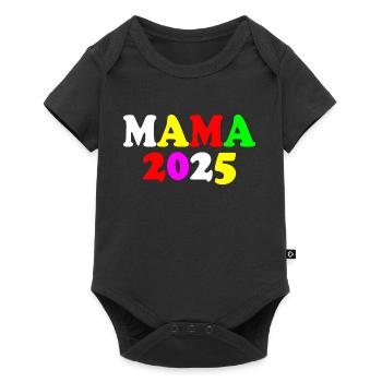 Mama 2025 - Body à manches courtes Premium Bébé - noir - Devant