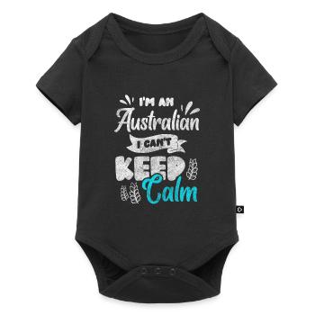 Australia Vacation Aussie Ready for Vacation - Baby Premium short-sleeve bodysuit - black - Front