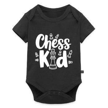 Chess Kid Chess Kids Dictons Citations - Body à manches courtes Premium Bébé - noir - Devant