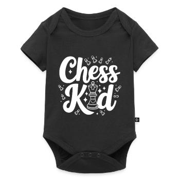 Chess Kid Chess Kids Dictons Citations - Body à manches courtes Premium Bébé - noir - Devant