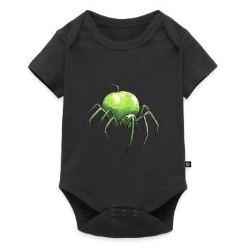 Apple Spider Apple Spider - Body à manches courtes Premium Bébé - noir - Devant