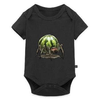 Melon Spider - Baby Premium short-sleeve bodysuit - black - Front