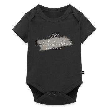 Je t’aime pour toujours - Body à manches courtes Premium Bébé - noir - Devant