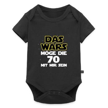 That's it - May the 70 be with me - Baby Premium short-sleeve bodysuit - black - Front