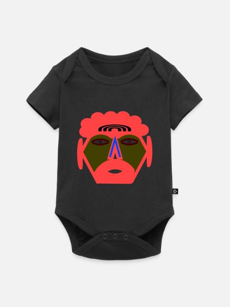 Agile - Baby Premium short-sleeve bodysuit - black