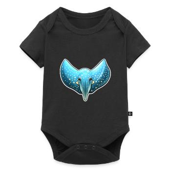 Ray Ocean Motif Sea Lover - Baby Premium short-sleeve bodysuit - black - Front