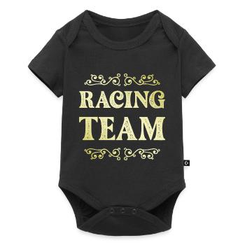 Racing Team - Baby Premium short-sleeve bodysuit - black - Front