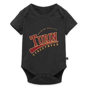 Turin Torino Italy College High School Style - Baby Premium short-sleeve bodysuit - black - Front